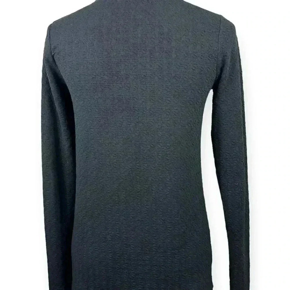 🔥 Host Pick 🔥Anthropologie Postmark textured black sweater size small - Picture 3 of 9